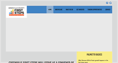 Desktop Screenshot of greenvillefirststeps.org